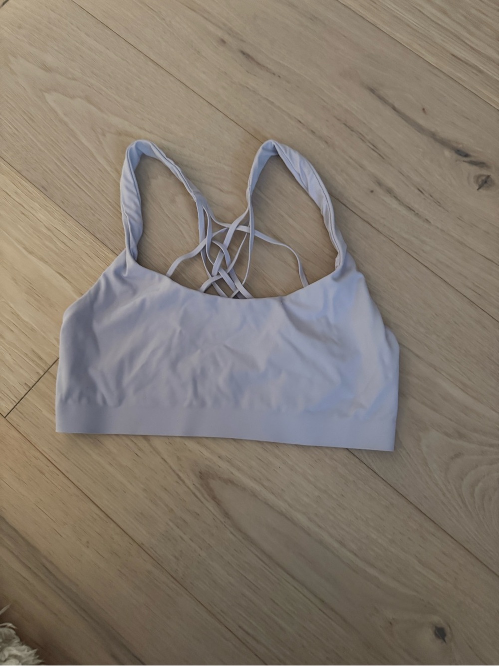 Lululemon Light Lavender Sports Bra size 4